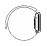 Металлический ремешок Миланская петля Milanese loop 38 мм / 40 мм / 41 мм для Apple Watch (Черный)