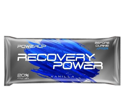 Батончик протеиновый PowerUp Protein Bar Ванильный в молочной глазури 40 г.