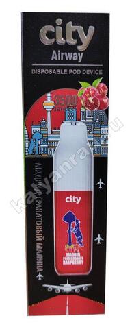 City Airway Madrid Гранат с Малиной 3500 затяжек