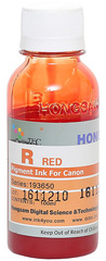 Чернила Dctec для Canon Pixma PRO, пигментные красные (Red), 100 мл (Серия 193650)