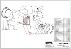 Термоэлемент QUATTRO ELEMENTI QE-3000 ET (ТЭН RK-04 1500W) (772-234-003A)