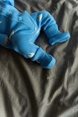 Пинетки вязаные Lite (ярко-синий)