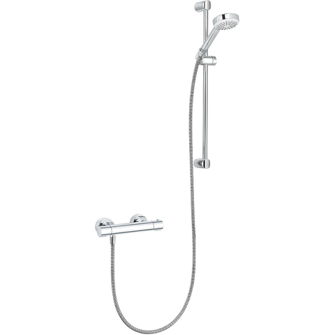 Kludi 68 575 0500 Термостат logo Shower Duo Basic с душевым гарнитуром H=600 мм