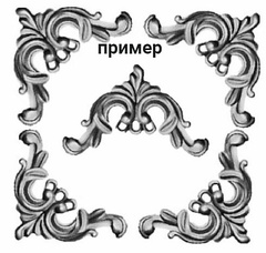 Молд Набор уголков 2 