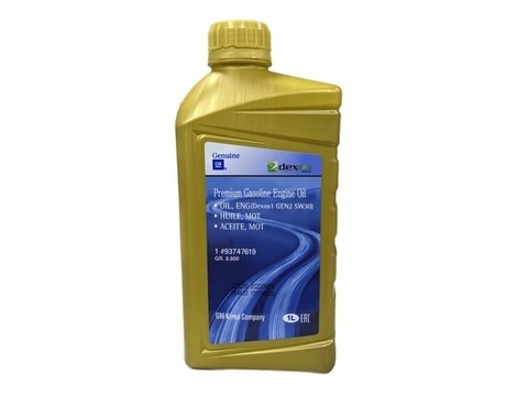 МАСЛО МОТОРНОЕ 5W30 СИНТ 1л GM DEXOS1 GEN2 PREMIUM ENGINE OIL