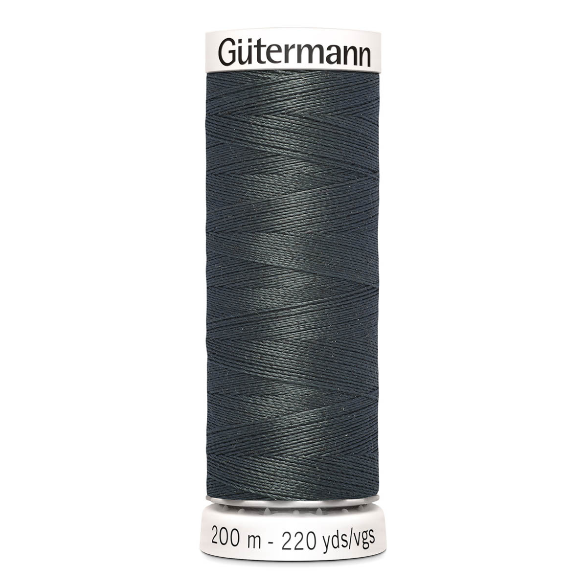 Нитки швейные Gutermann Sew-All 100/200 м (141 антрацитовый) - купить по  выгодной цене | Ткани №13