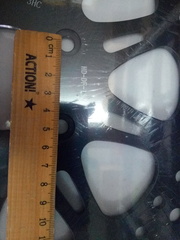 Диск для Harley Davidson SPORTSTER, DYNA, SOFTAIL, TOURING, TRIKE, V-ROD / черный / тормозной / передний