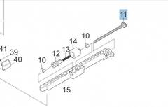 Ось узла подачи бумаги KYOCERA 302NG08241/302NG08240