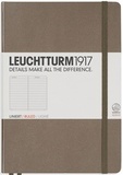 Блокноты Leuchtturm1917 темно бежевый(dark beige) линейка (А7)