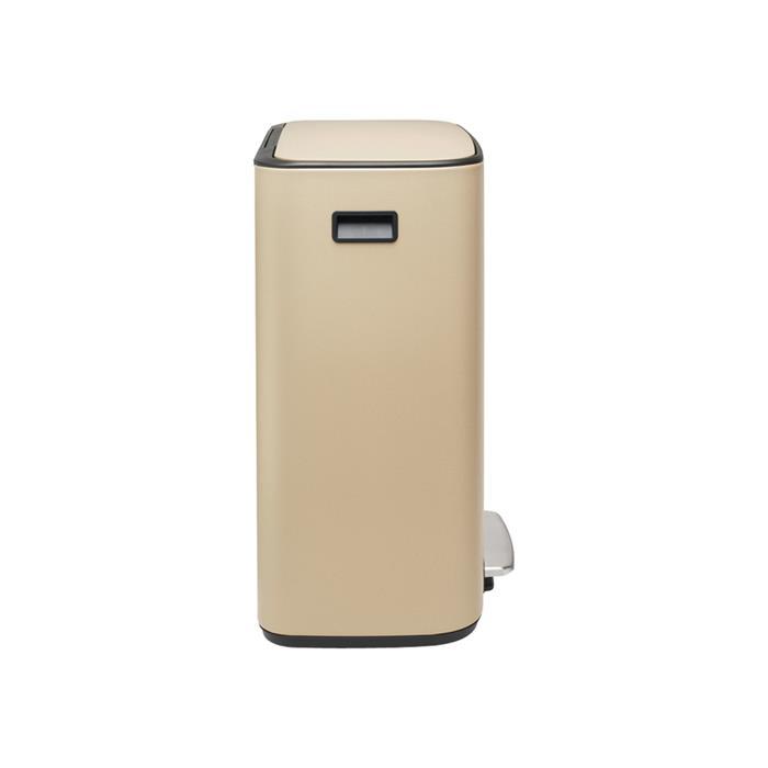 Мусорный бак Bo с педалью (60 л), Минерально-золотой, арт. 211423 - фото 2