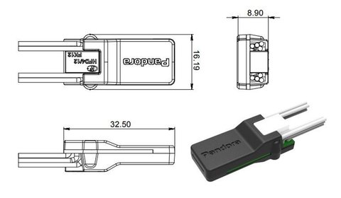 Микрореле Pandora BT-01