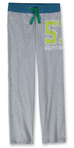 Прямые трикотажные брюки для дома Sanetta