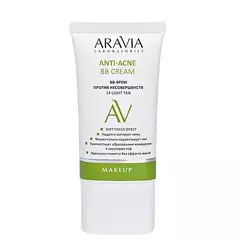 ВВ-крем против несовершенств 14 LIGHT TAN ANTI-ACNE BB CREAM, 50 мл ARAVIA Laboratories