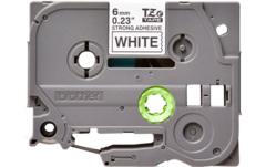 Наклейка ламинированная повышенной адгезии TZ-ES211 (6 мм черн/бел)