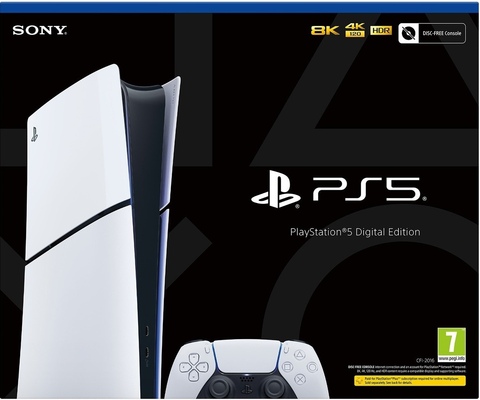 Игровая консоль Sony PlayStation 5 Slim Digital Edition (Япония, 1ТБ, White, CFI-2000В)