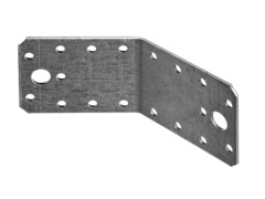 ЗУБР УК-135-2.0, 55 x 70 x 70 x 2 мм, 135 град, цинк, крепежный уголок (310136-55-070) (20 штук)