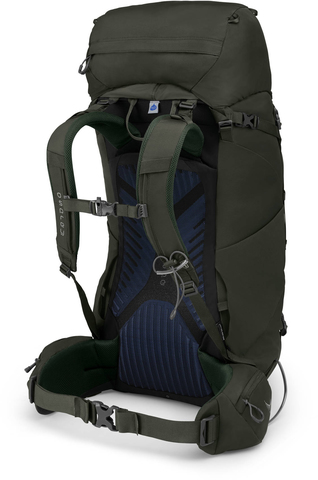 Картинка рюкзак туристический Osprey Kestrel 58 Picholine Green - 2