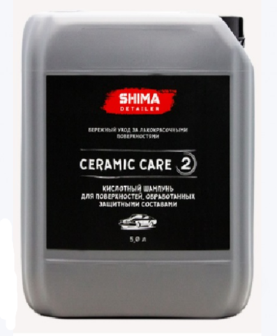 SHIMA DETAILER CERAMIC CARE кислотный шампунь для ручной мойки 5л