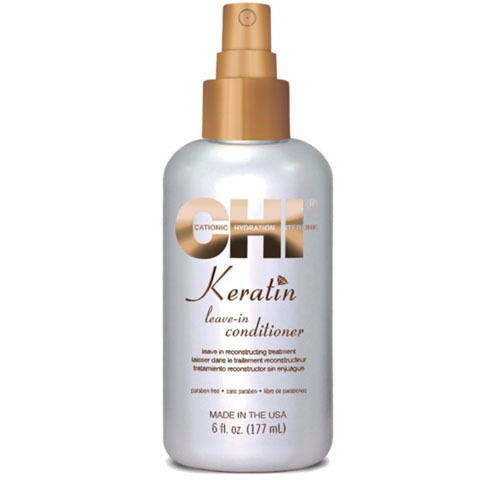 CHI Keratin: Несмываемый увлажняющий кондиционер для волос (Keratin Leave in Conditioner)