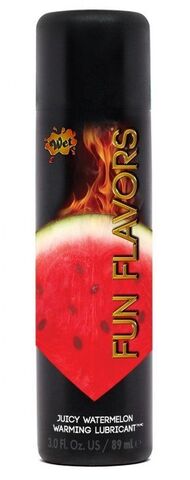 Разогревающий лубрикант Fun Flavors 4-in-1 Juicy Watermelon с ароматом арбуза - 89 мл. - Wet International Inc. Wet Fun Flavors 4-in-1 20429