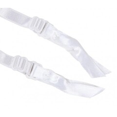 Кружевная подвязка белая (M)