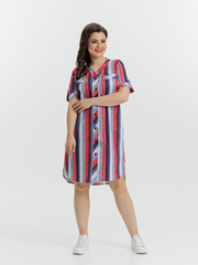 4630 Туника на пуговицах