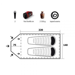 Купить Туристическая палатка Trimm X3mm DSL напрямую от производителя, недорого и с доставкой.