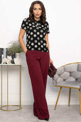 Поло Тренди (черное/круги) Б14092-10М LT Collection