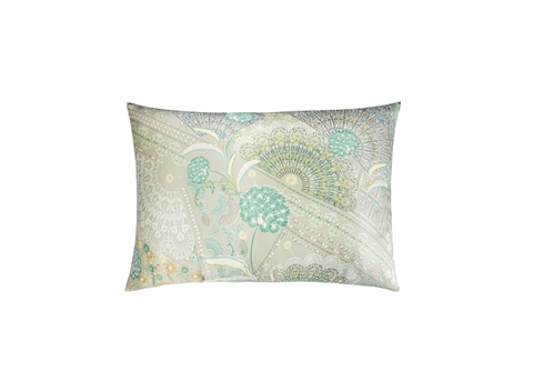 Наволочка 50х70 Mollen Одуванчик мятная шелковая