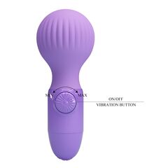 Сиреневый мини-вибратор Mini Stick Pro - 