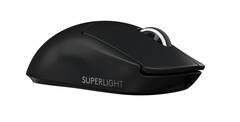 Мышь беспроводная, игровая Logitech PRO Х Superlight, оптическая, 25600 dpi, ускорение 40 G, Li-Ion, USB, черный.