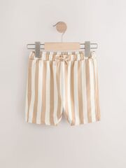 Шорты для мальчика Next E60-779, Белый, Песочный