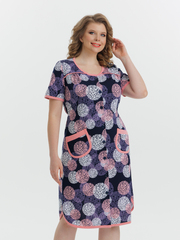 4728 Халат на пуговицах