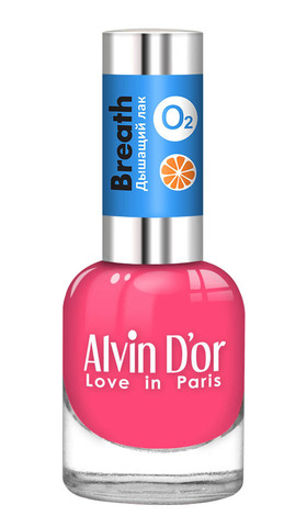 .Alvin D`or  Лак BREATH дышащий с витамином С  тон 5433  15мл