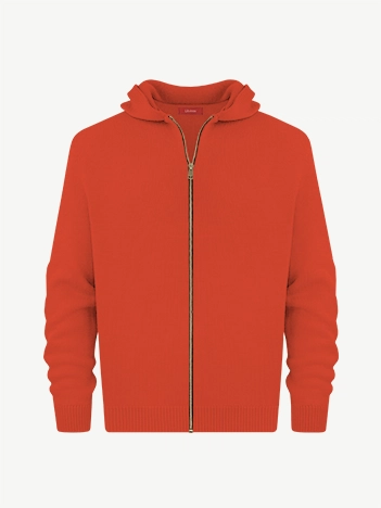 Толстовка на замке из экохлопка