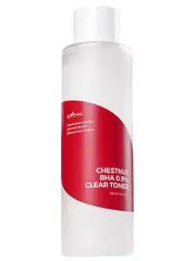 ISNTREE CHESTNUT BHA 0.9% CLEAR TONER Очищающий тонер с BHA-кислотой 200 мл