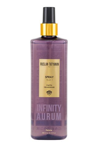 Термозащита УЛЬТРА УВЛАЖНЕНИЕ SPRAY 15 IN 1 INFINITY AURUM 300 мл.