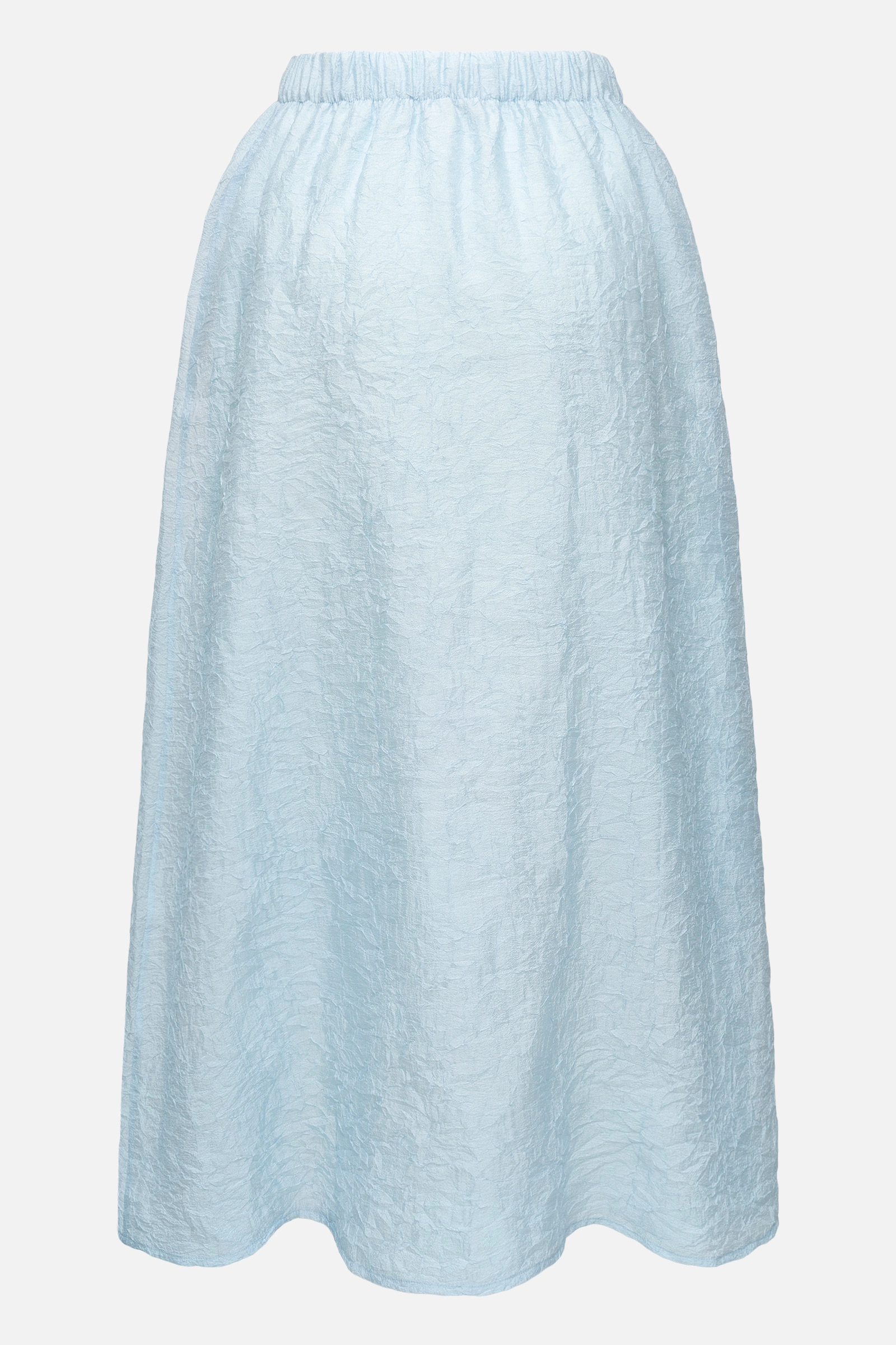 Юбка из жатой вискозы