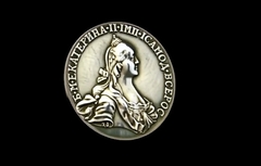Силиконовый молд Монета 1764 г Екатерина ll
