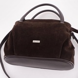 Сумка Саломея 278 эко-замша кофе