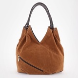 Сумка Саломея 101 эко-замша миндаль