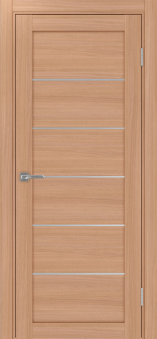 Турин_501AПП.1 молдинг алюм.хром.30 ЭКО-шпон Ясень тёмный-Щит МДФ