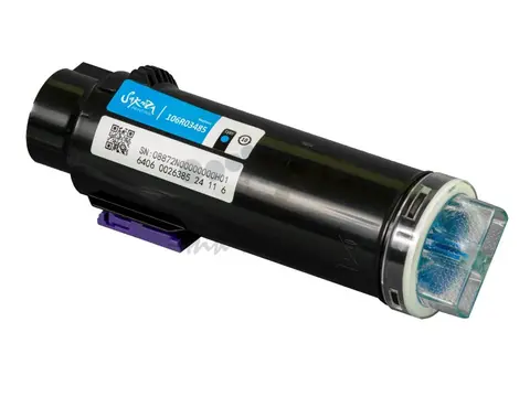 Картридж Sakura 106R03485 для XEROX, голубой, 2400 к.