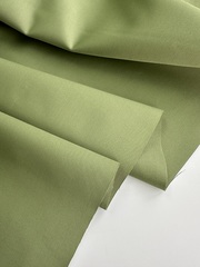 Плащовая смесовая ткань, цвет Зеленое яблоко