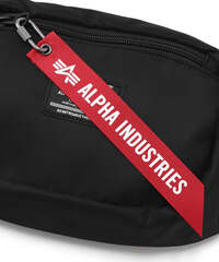Сумка Alpha Industries Crew Waist Bag Black (Черный)