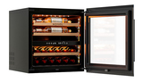 Винный шкаф MEYVEL MV26PRO-KBB2 69 л 592х572х596 мм сталь, черный