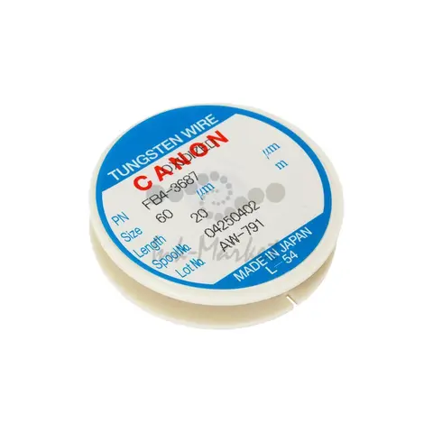 Canon fb4-3687-000000 - WIRE, CORONA-Проволока главного коротрона Canon (0,06 мм, катушка 20 м) для iR-105, 5000, 6000, 8500
