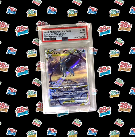 Коллекционная карточка Pokemon (Japan) (PSA 9) Glaceon VStar (s12a-217)