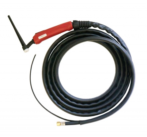 Горелка TIG 9F 110A (35%), M12x1, 4m, гибкая-с упр. разъёмами 2-3-5pin