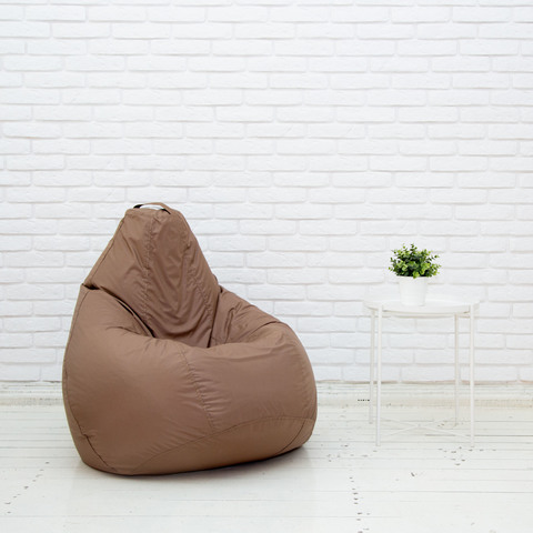 Груша М плащёвка, съёмный чехол (коричневый)